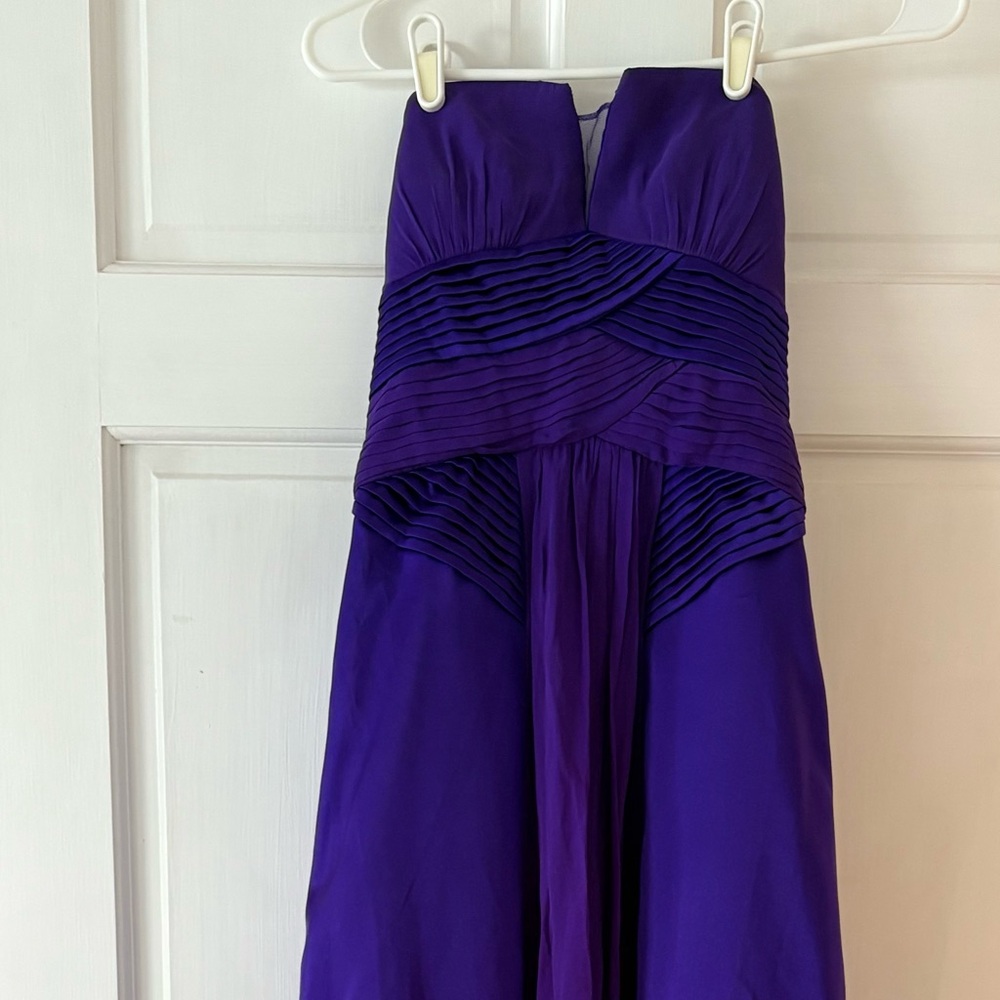 BCBGMaxAzria Purple Maxi Dress